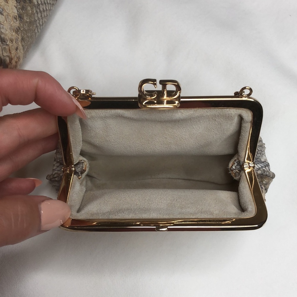 Christian Dior Rare Python Handbag - Picture 15 of 15